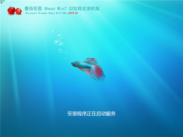 番茄花园 Ghost Win7 32位 稳定装机版 v2019.03