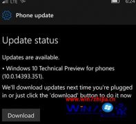 ΢ʼwin7 Mobileһ·/ٰ14393.351Ĳ
