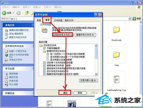 单击“确定” win10系统桌面上的图标没有文件名的解决方法