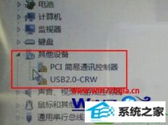 win10ϵͳpCiͨѶUsB2.0-CRwʾɫ̾ŵ