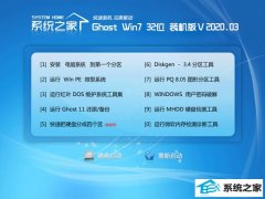 ϵͳ֮Windows7 v2020.03 32λ װ